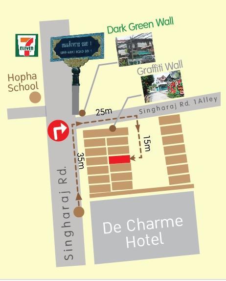 Baan Singharaj Hotel Chiang Mai Exterior foto